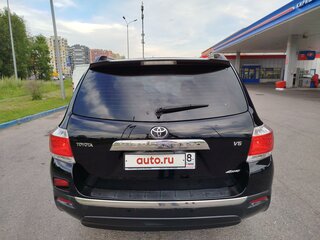 2011 Toyota Highlander II (XU40) Рестайлинг, чёрный, 2099000 рублей, вид 4