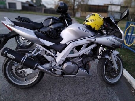 2003 Suzuki SV 1000, серебристый, 400000 рублей, вид 3
