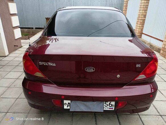 2006 Kia Spectra I Рестайлинг 2, красный, 520000 рублей - вид 7