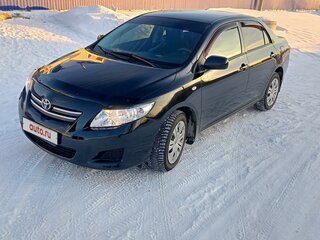 2009 Toyota Corolla X (E140, E150), чёрный, 1100000 рублей, вид 1