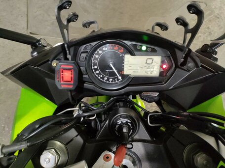 2011 Kawasaki Ninja 1000, зелёный, 737000 рублей, вид 5