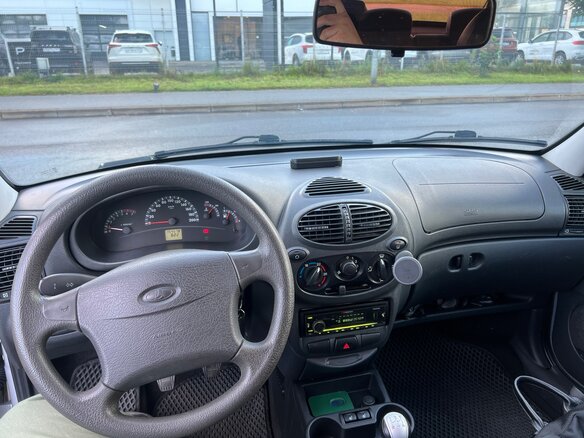 2013 Lada (ВАЗ) Kalina I, серебристый, 320000 рублей - вид 4