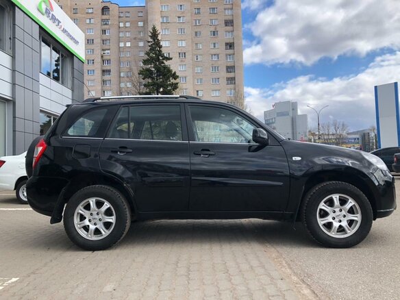 2014 Chery Tiggo (T11) I Рестайлинг (FL), чёрный - вид 5