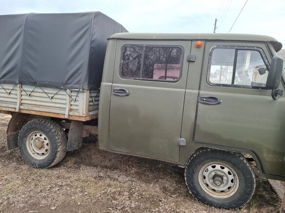 2008 УАЗ 3909, зелёный, 550000 рублей