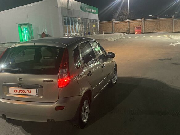 2007 Lada (ВАЗ) Kalina I, бежевый, 220000 рублей - вид 4