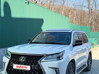 2018 Lexus LX 570 III Рестайлинг 2, белый, 9500000 рублей, вид 1