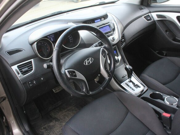 2011 Hyundai Elantra V (MD), коричневый, 1270000 рублей - вид 12