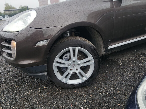 2009 Porsche Cayenne Diesel I Рестайлинг (957), коричневый, 1900000 рублей - вид 14