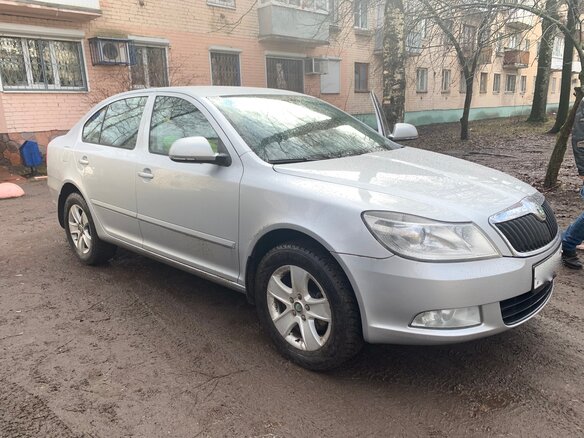 2012 Skoda Octavia II (A5) Рестайлинг, серый