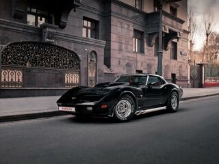 1979 Chevrolet Corvette C3, чёрный, 9500000 рублей, вид 4