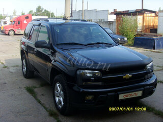 2006 Chevrolet TrailBlazer I, чёрный, 1200000 рублей, вид 1