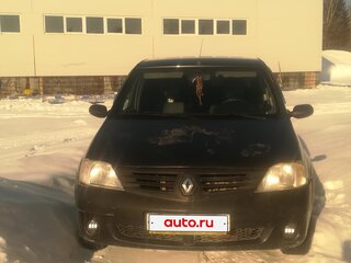 2007 Renault Logan I, серый, 370000 рублей, вид 1