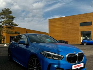 2019 BMW 1 серии 118i III (F40), синий, 2800000 рублей, вид 3