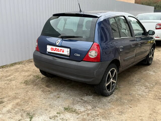 2004 Renault Clio II Рестайлинг 2, синий, 270000 рублей, вид 4