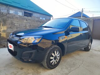 2015 Lada (ВАЗ) Kalina II, чёрный, 600000 рублей, вид 2