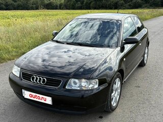 2002 Audi A3 I (8L) Рестайлинг, чёрный, 650000 рублей, вид 1