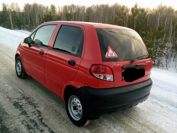 2011 Daewoo Matiz I Рестайлинг, красный - вид 4