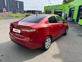 2014 Kia Rio III, красный, 740000 рублей, вид 4