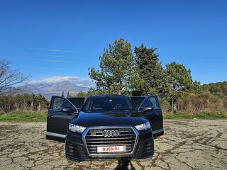 2016 Audi Q7 II (4M), серый, 4400000 рублей, вид 5