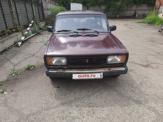 2007 Lada (ВАЗ) 2105, красный, 120000 рублей, вид 2