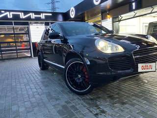 2004 Porsche Cayenne Turbo I (955), чёрный, 2500000 рублей, вид 1