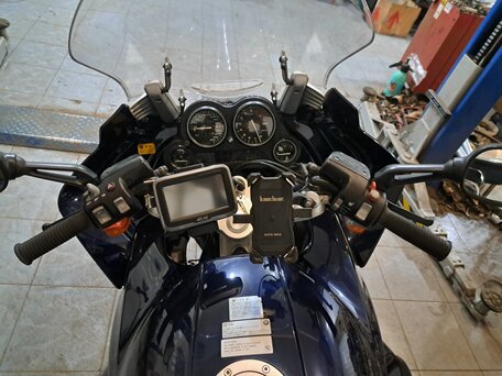 2002 BMW K 1200 GT, синий, 620000 рублей, вид 2