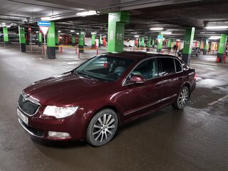 2009 Skoda Superb II, красный, 850000 рублей, вид 1