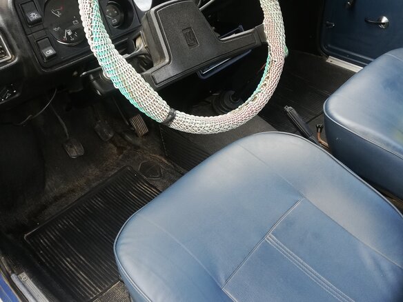 1988 Lada (ВАЗ) 2105, голубой, 155000 рублей - вид 8