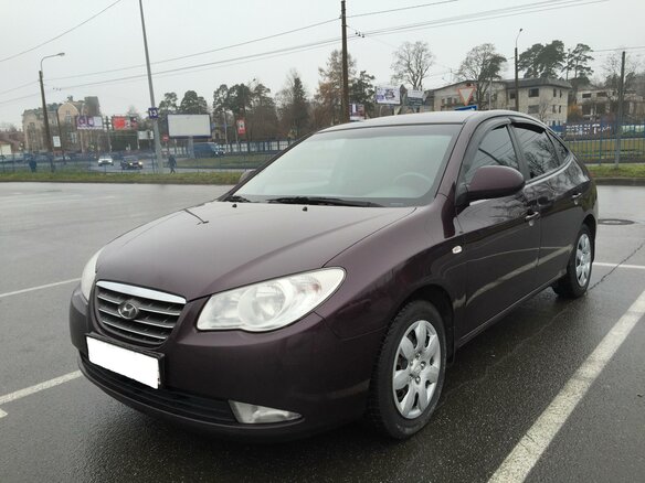 2010 Hyundai Elantra IV (HD), фиолетовый - вид 2