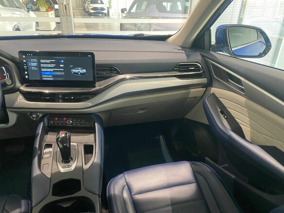 2022 Haval F7x I Рестайлинг, синий - вид 22