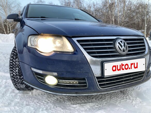 2006 Volkswagen Passat B6, синий, 650000 рублей - вид 8