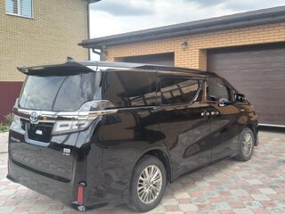 2018 Toyota Vellfire II Рестайлинг, чёрный, 4650000 рублей, вид 2