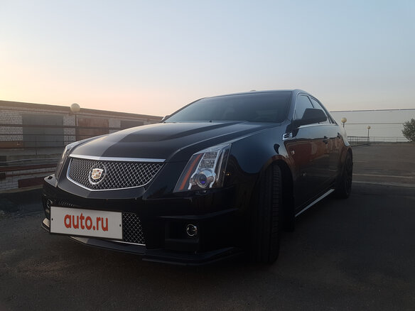 2008 Cadillac CTS II, чёрный