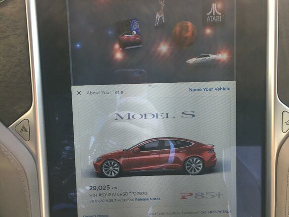 2013 Tesla Model S P85 I, красный - вид 18