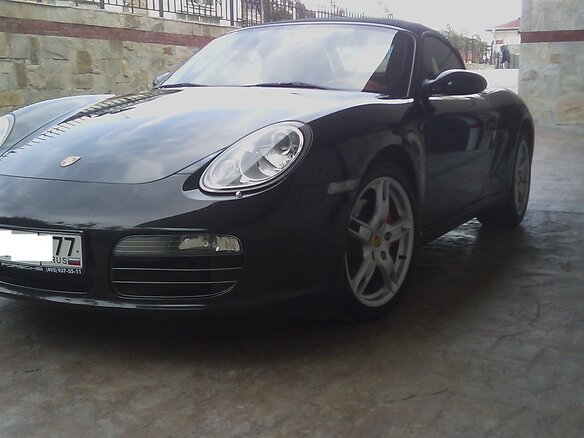 2007 Porsche Boxster S II (987) Рестайлинг 1, чёрный - вид 7