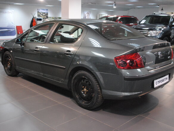 2008 Peugeot 407, зелёный - вид 4