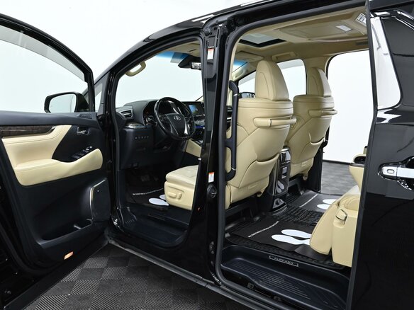 2021 Toyota Alphard III Рестайлинг, чёрный, 4199000 рублей - вид 13