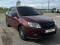 2013 Lada (ВАЗ) Granta I, красный, 480000 рублей - вид 3