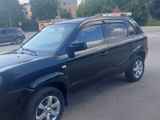 2005 Hyundai Tucson I, чёрный, 500000 рублей, вид 3