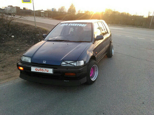 1992 Honda Civic Shuttle IV, синий - вид 1
