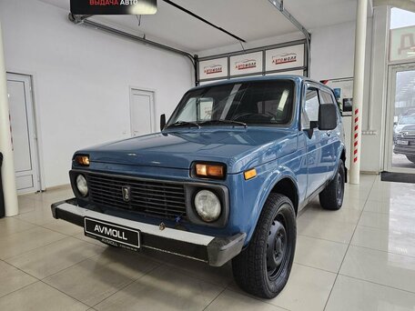 2007 Lada (ВАЗ) 2121 (4x4) I Рестайлинг, синий, 399000 рублей, вид 2