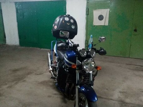 2001 Suzuki GSX 1400, синий, 550000 рублей, вид 3
