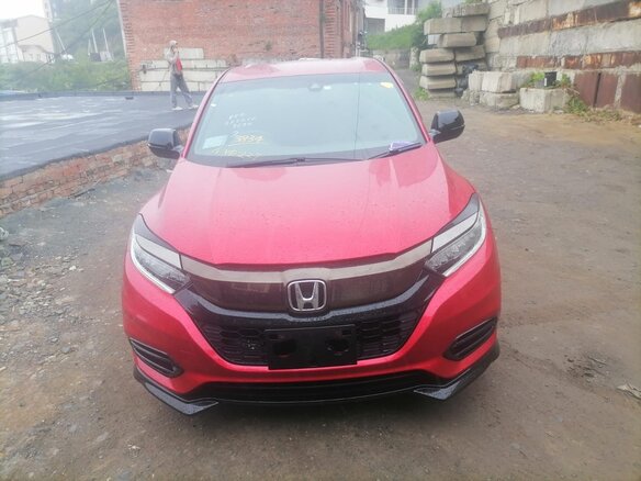 2018 Honda Vezel I Рестайлинг, красный, 2050000 рублей - вид 1