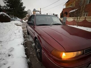1991 Mitsubishi Galant VI, красный, 170000 рублей, вид 1