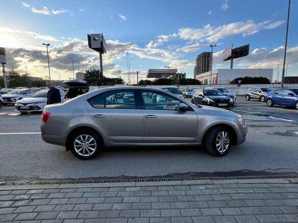 2013 Skoda Octavia III (A7), бежевый, 888888 рублей - вид 8