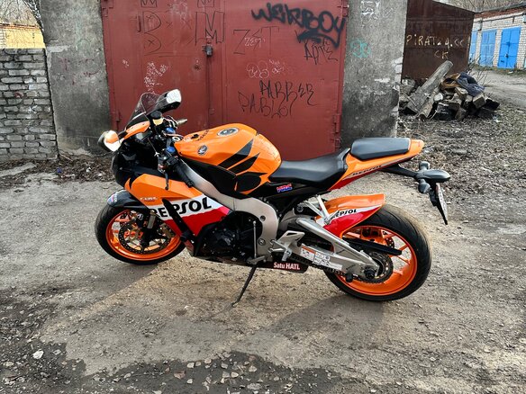 2013 Honda CBR 1000 RR/RA Fireblade, оранжевый, 950000 рублей - вид 18