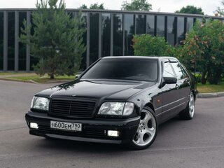 1998 Mercedes-Benz S-Класс 600 Long III (W140) Рестайлинг, чёрный, 4900000 рублей, вид 2