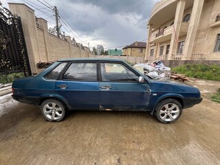 1996 Lada (ВАЗ) 21099, синий, 100000 рублей, вид 2
