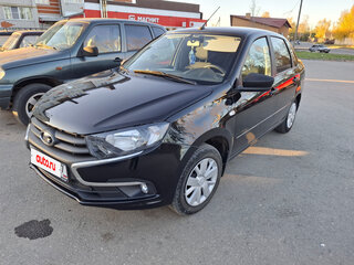 2021 Lada (ВАЗ) Granta I Рестайлинг, чёрный, 755000 рублей, вид 1