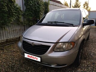 2002 Chrysler Voyager IV, серебристый, 330000 рублей, вид 1